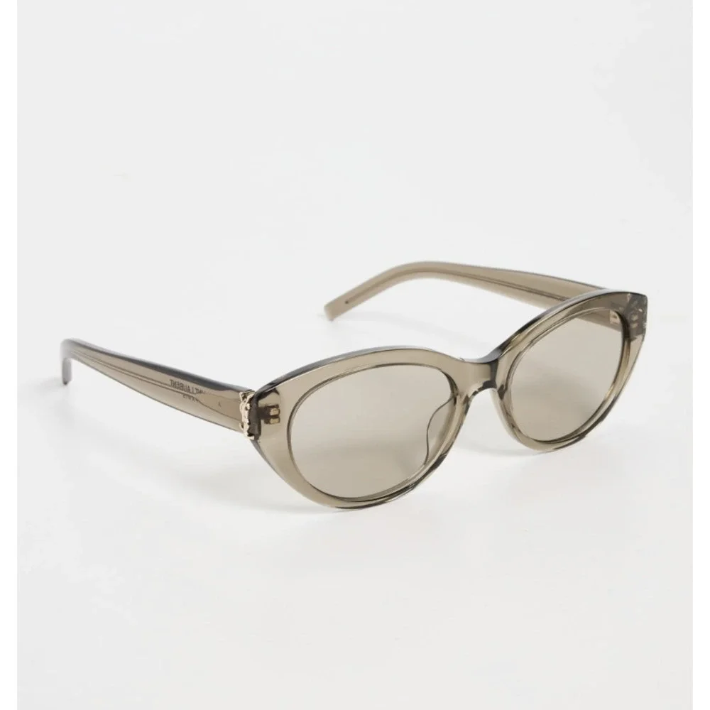 NWT Yves Saint Laurent SL M148 Brown Grey/ 54mm Sunglasses